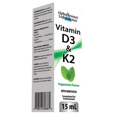 Vitamin D3 & K2 | Mint Flav product image