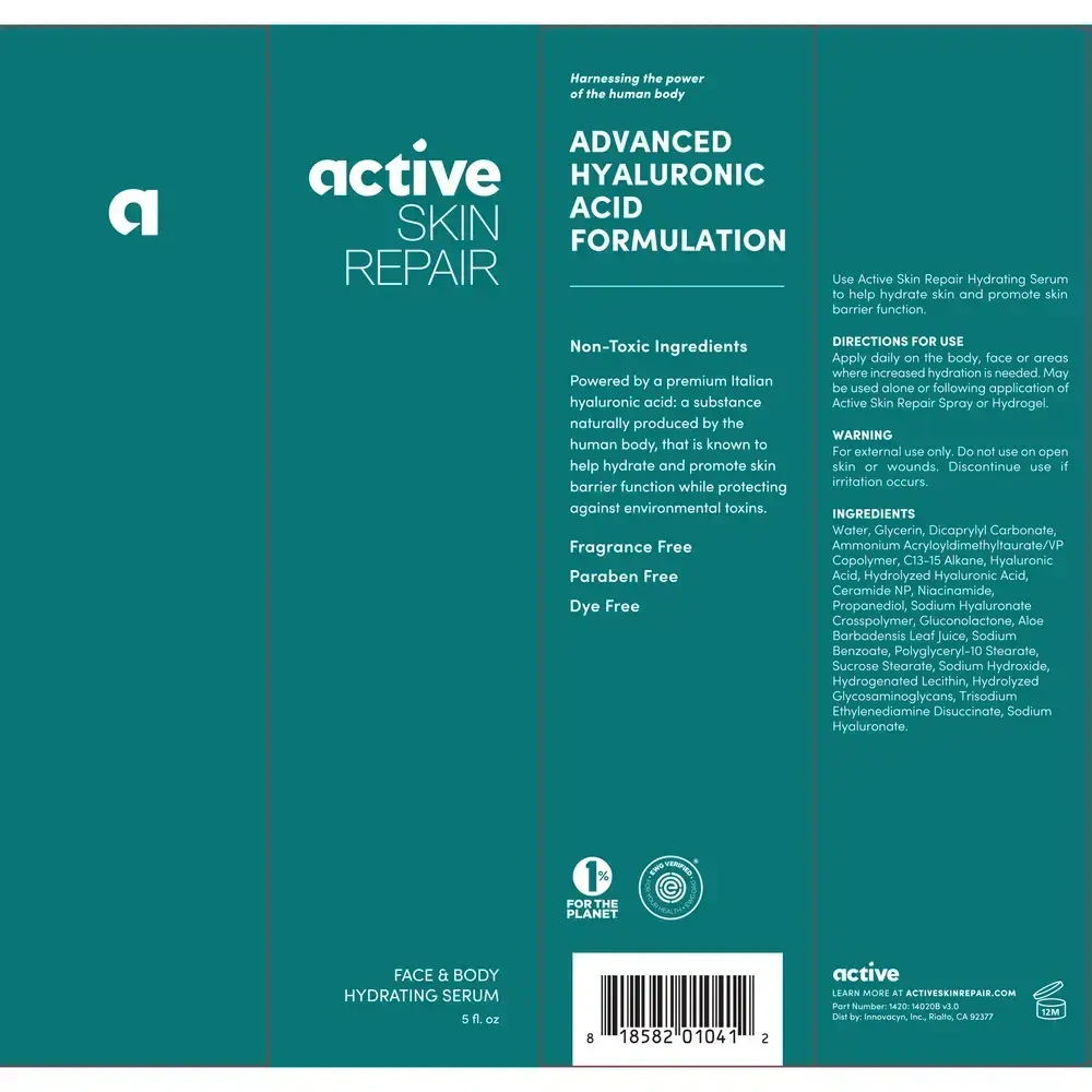 Product image for Active Skin Repair Hydrating Serum.