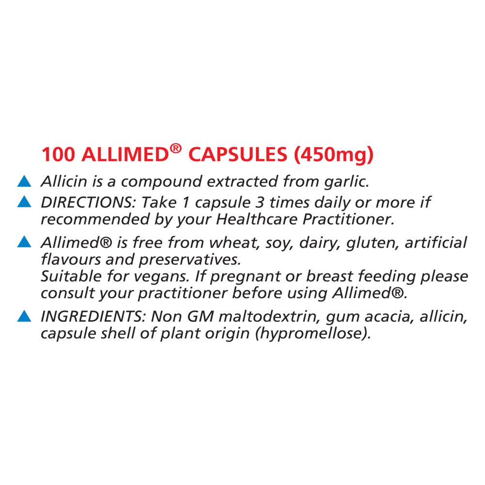 Product image for Allimed™ Capsules 450mg.