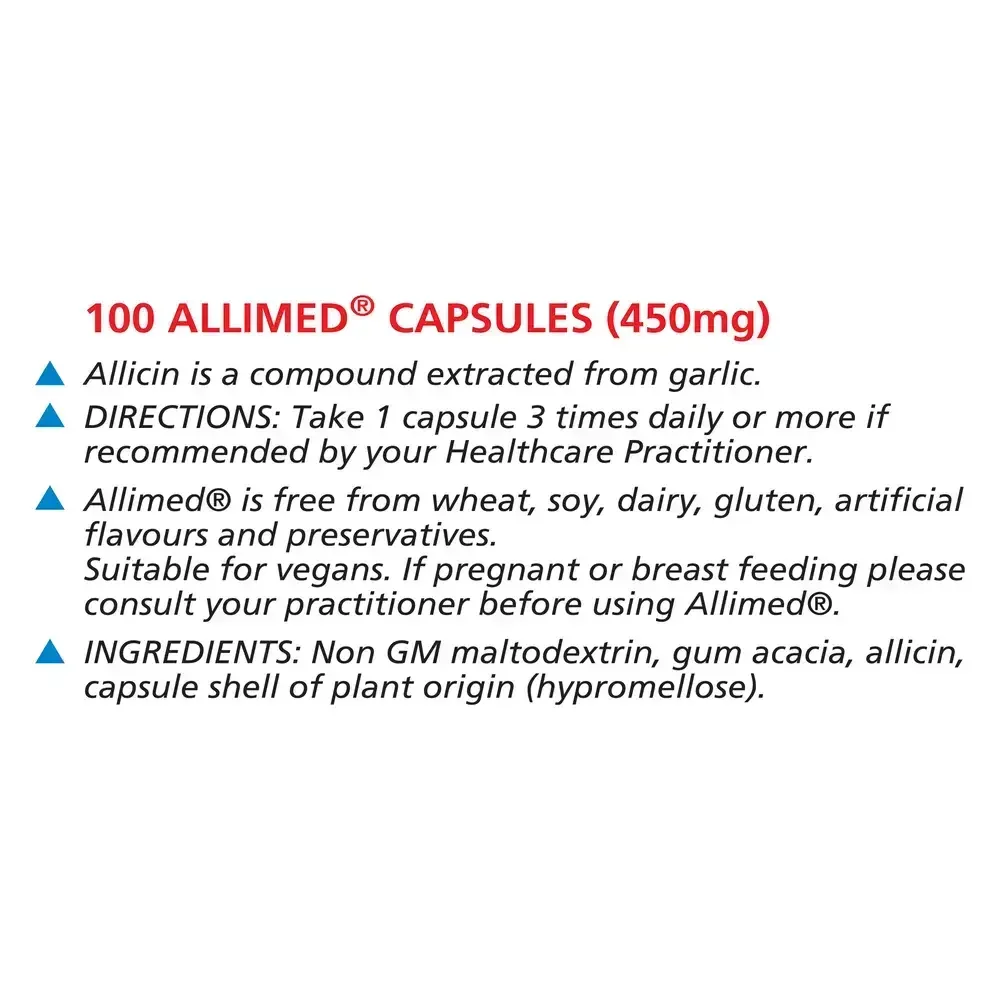 Product image for Allimed™ Capsules 450mg.
