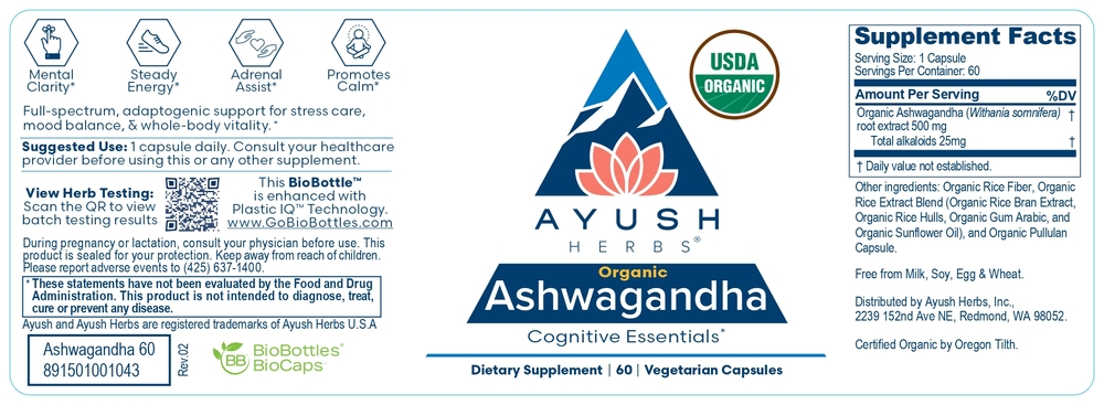 Product image for Ashwagandha.