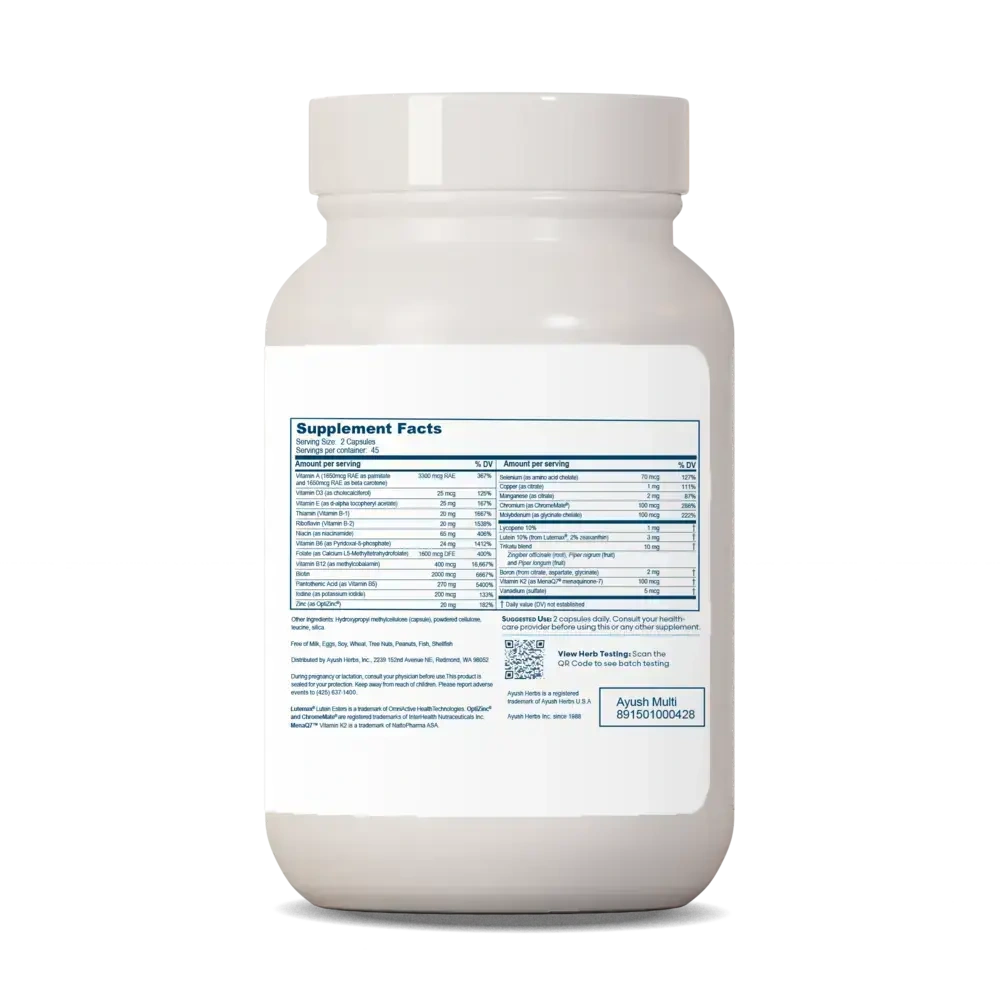 Product image for Ayush Multi.