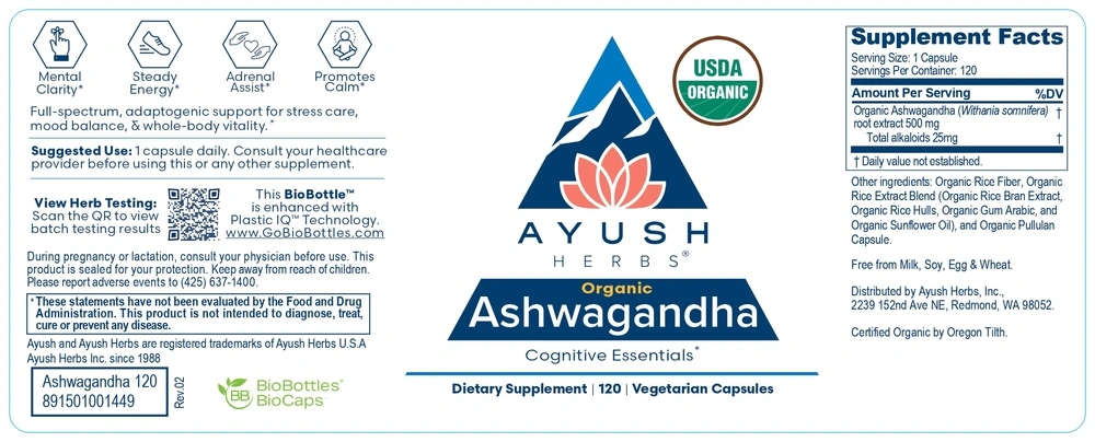 Product image for Ashwagandha.
