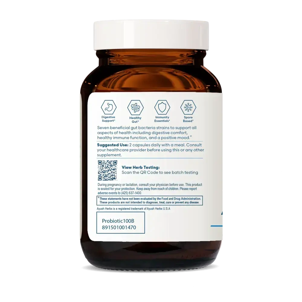 Product image for Probiotic 100B.