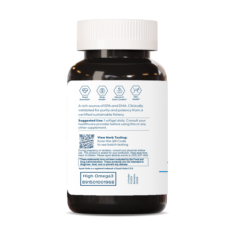 Product image for High Omega-3™ Fish Oil.