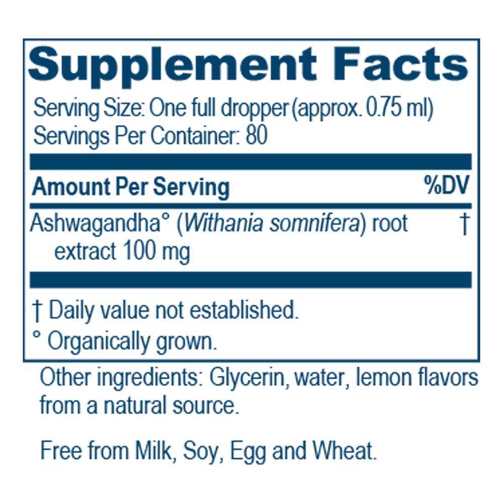 Product image for Adult Ashwagandha Drops.