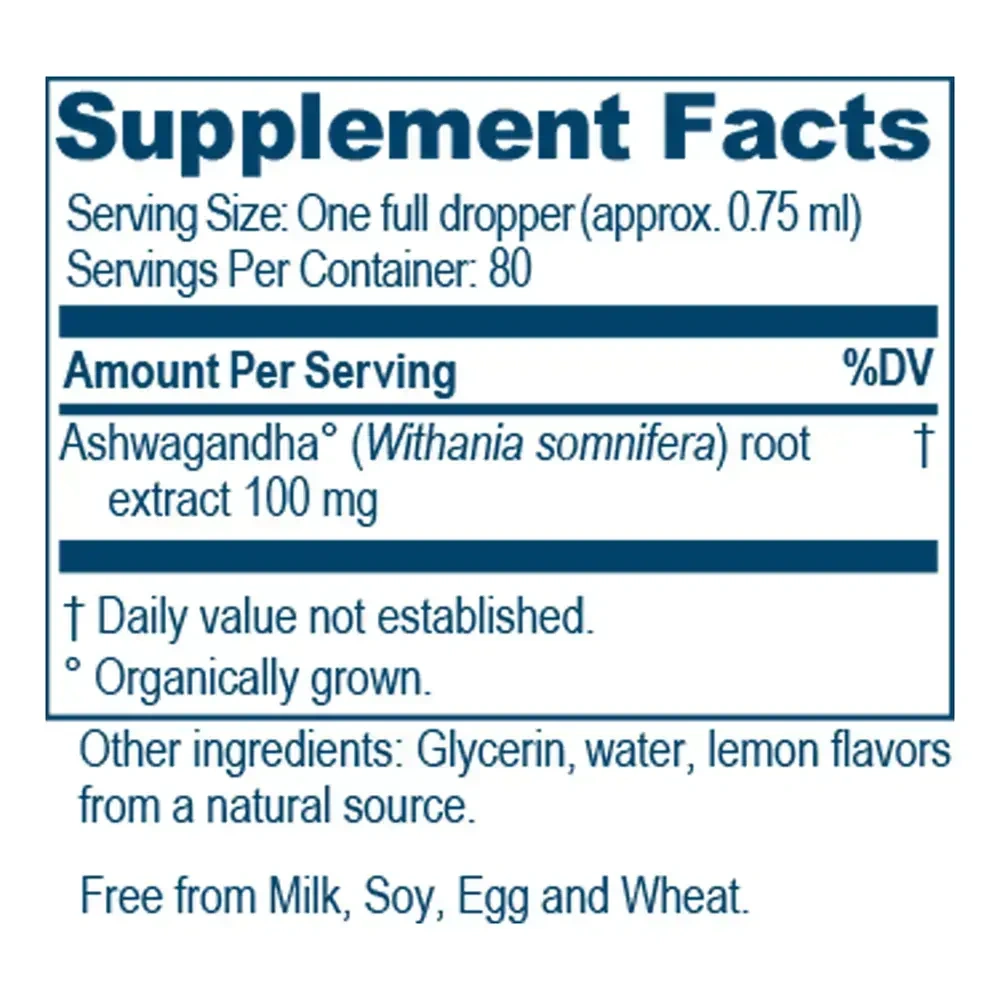 Product image for Adult Ashwagandha Drops.