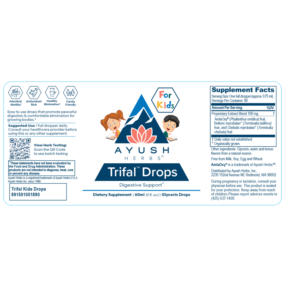 Product image for Kids Trifal Drops.