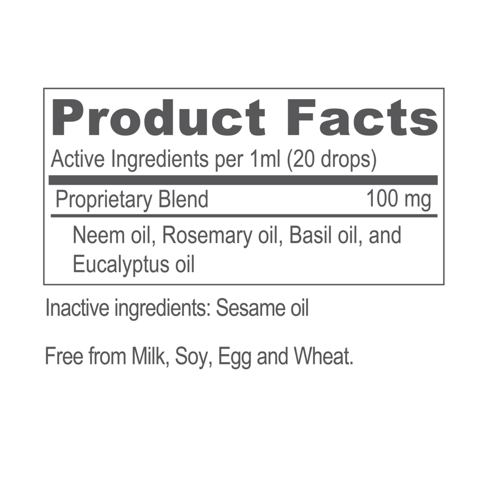 Product image for Pet Neem Ear &amp; Skin Topical Drops.