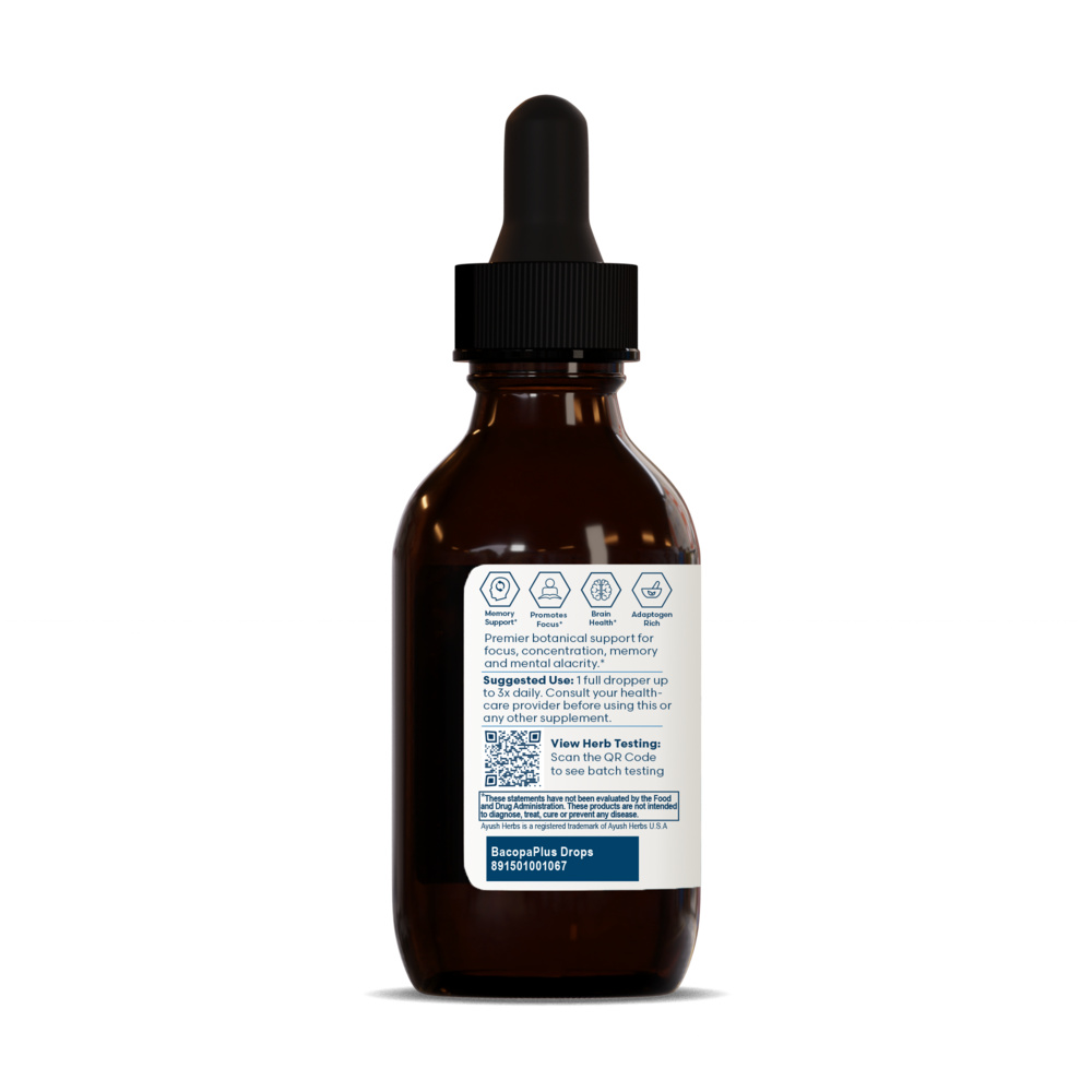 Product image for Bacopa Plus Drops.