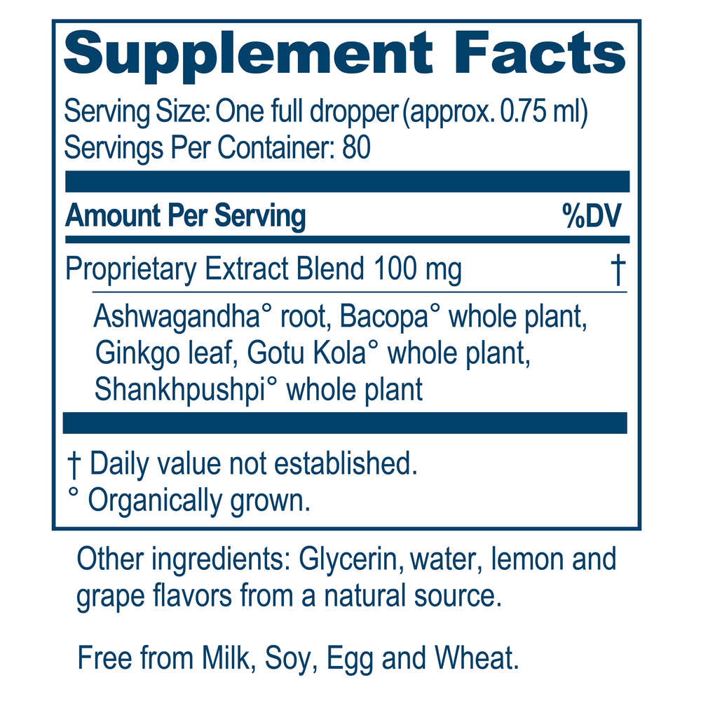 Product image for Bacopa Plus Drops.