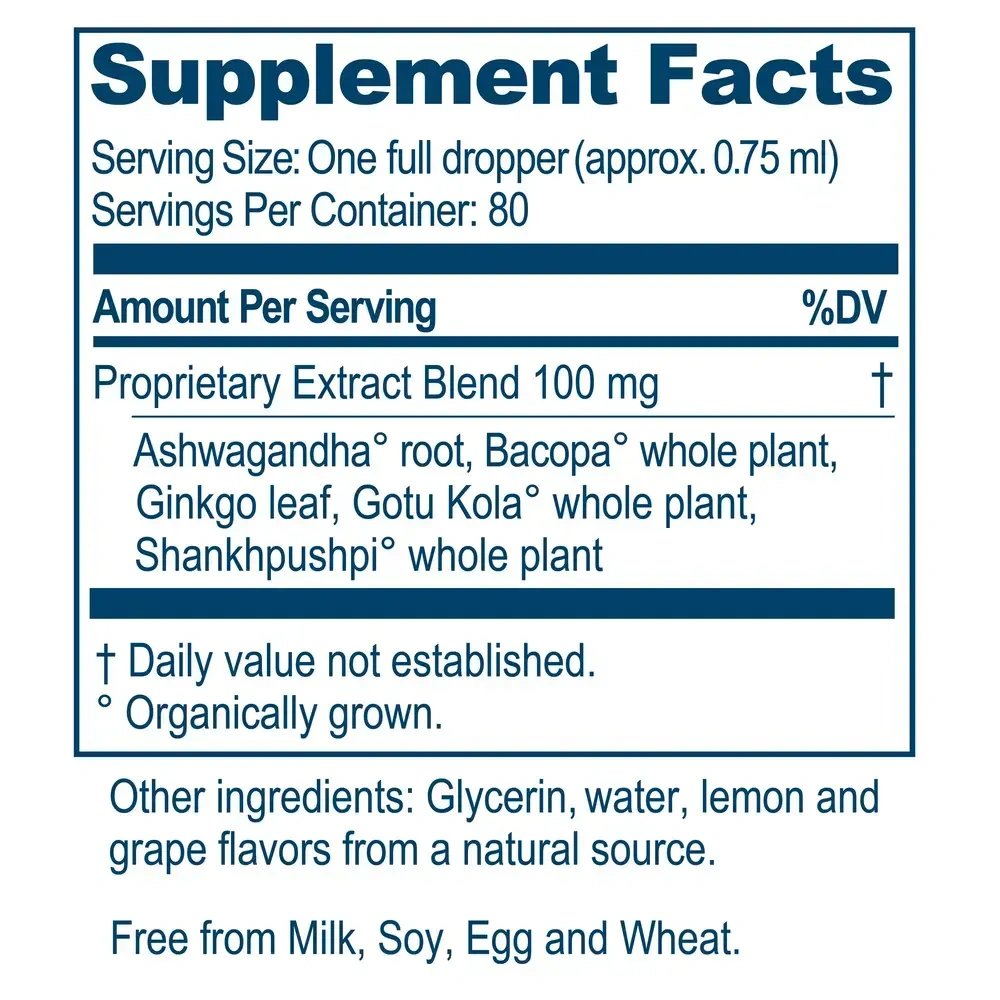Product image for Bacopa Plus Drops.