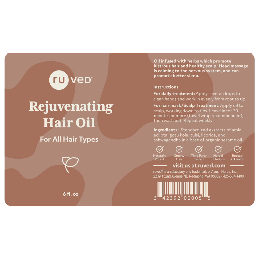 Product image for Rejuvenating Hair Oil.