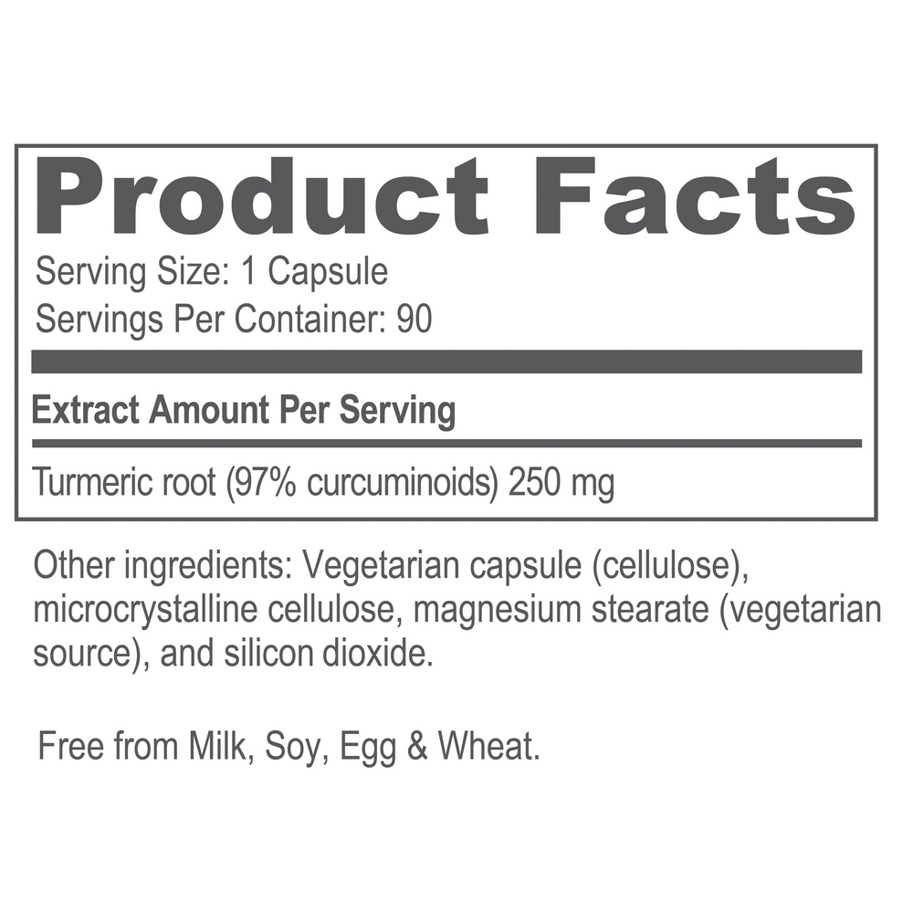Product image for Pet Curcumin 97%.