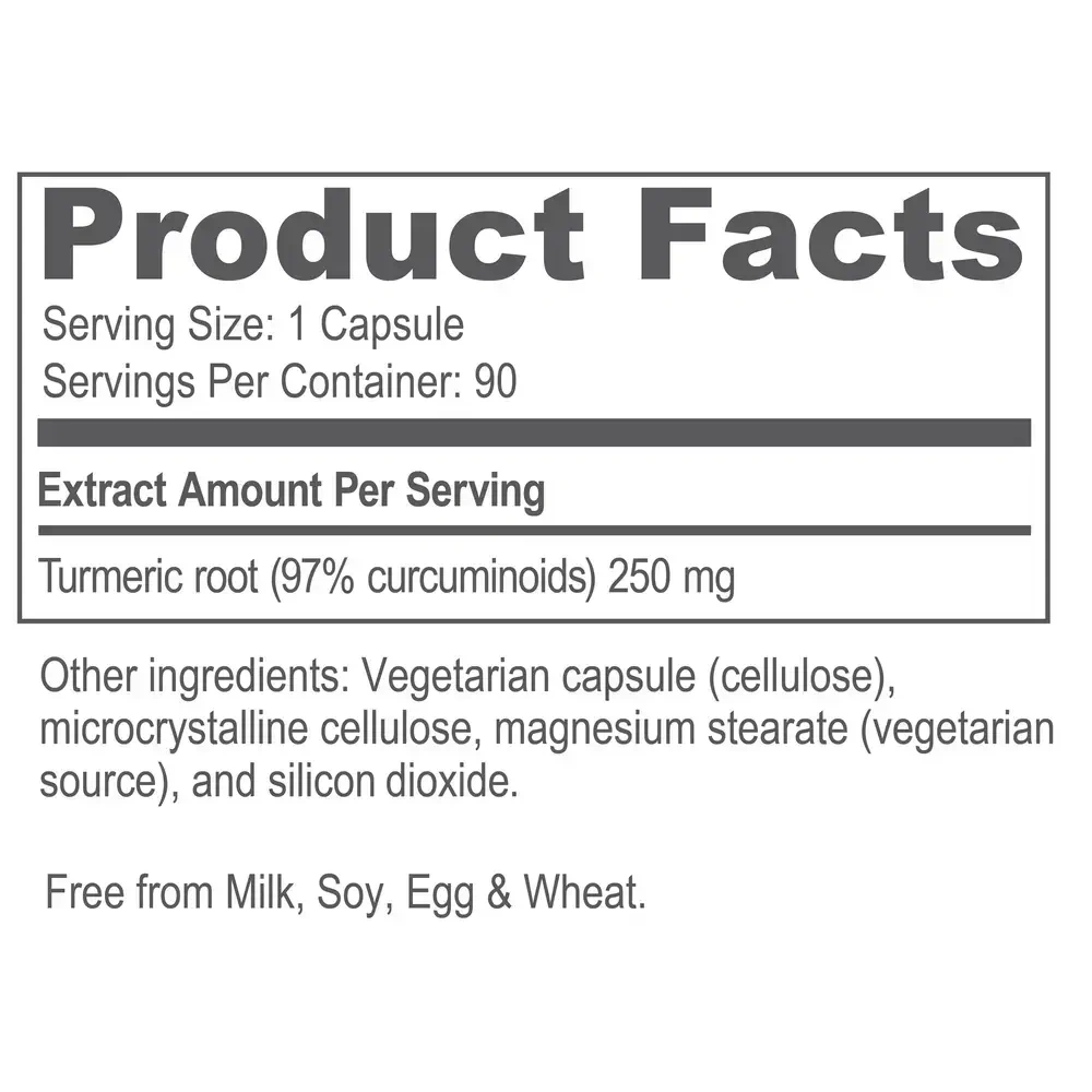 Product image for Pet Curcumin 97%.