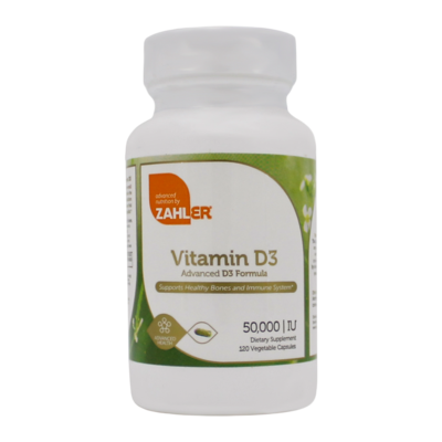 Vitamin D3 50,000IU 120 capsules