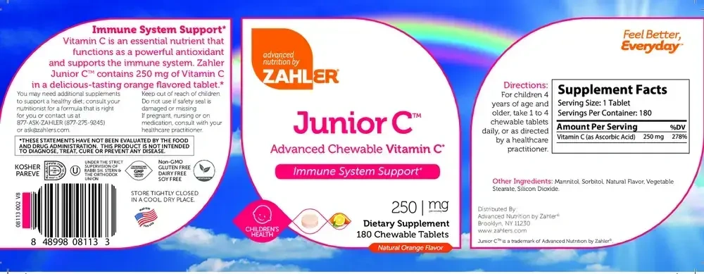 Product image for Junior C Orange.