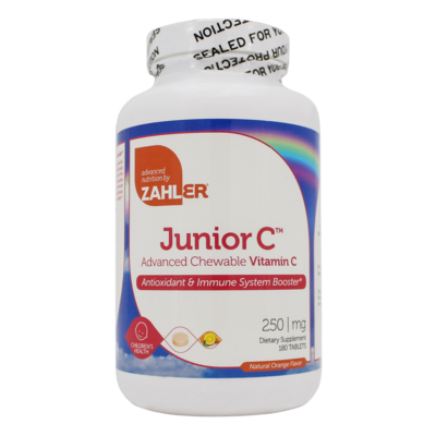 Junior C Orange 180 Chewables Junior C Orange 180 Chewables