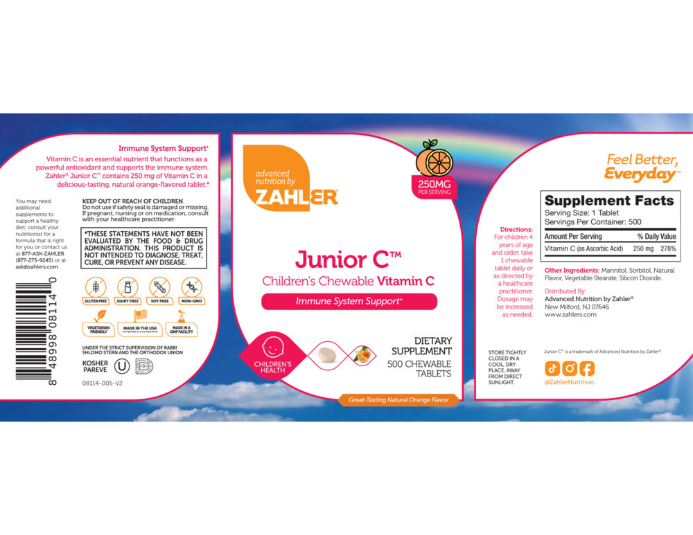 Product image for Junior C Orange.