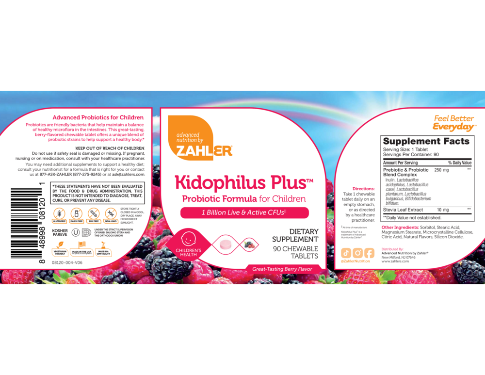 Product image for Kidophilus Plus.