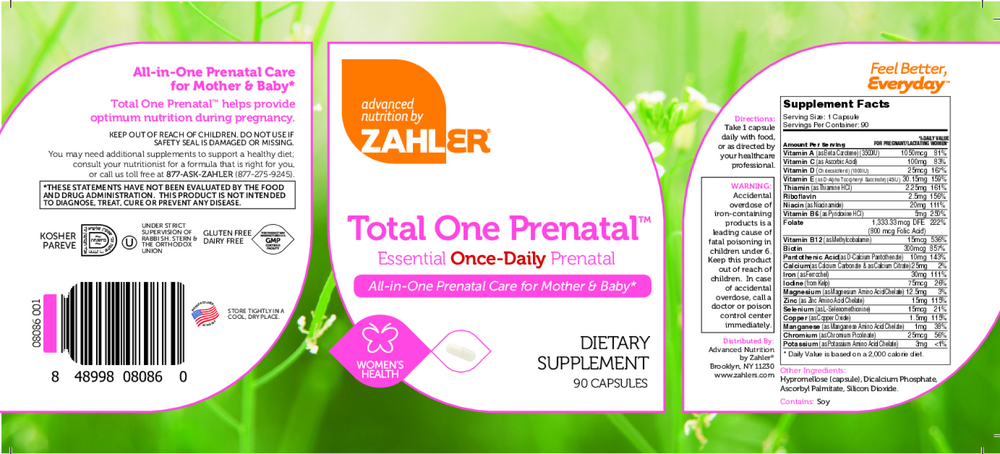 Product image for Total One Prenatal.