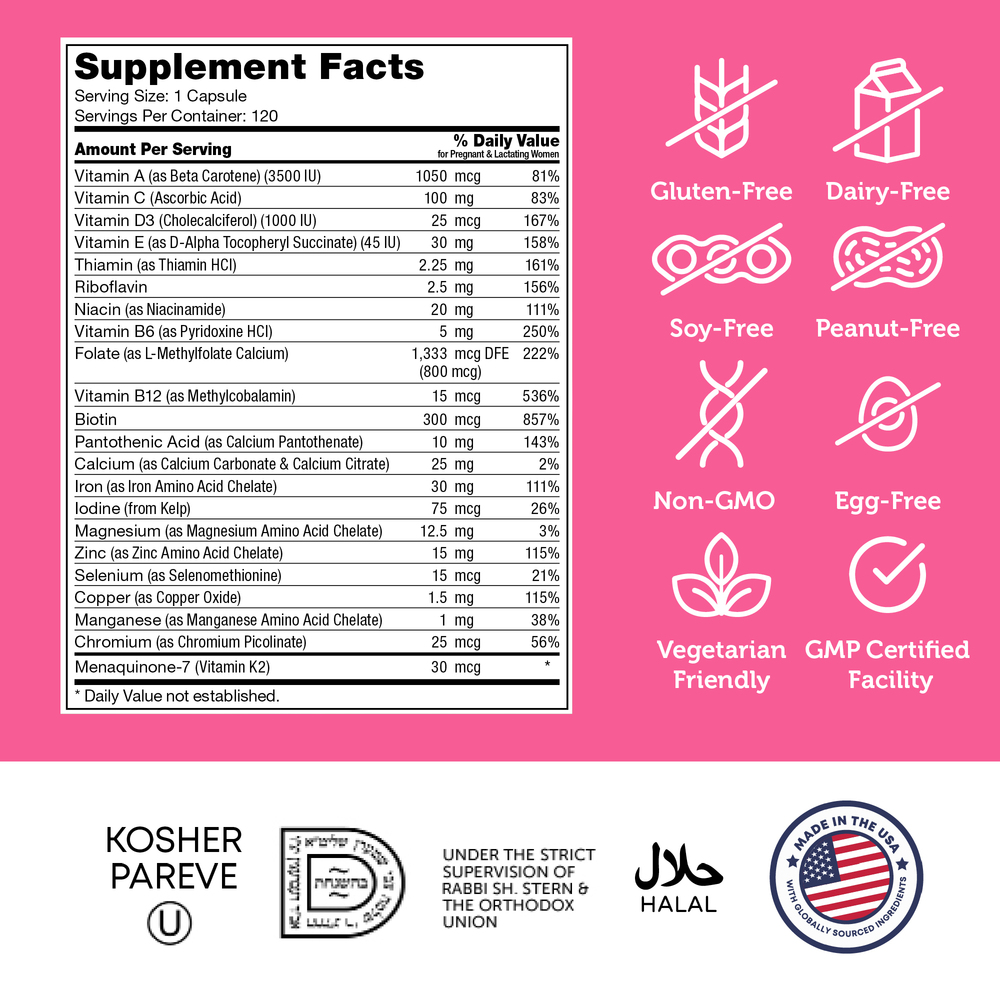 Product image for Total One Prenatal.