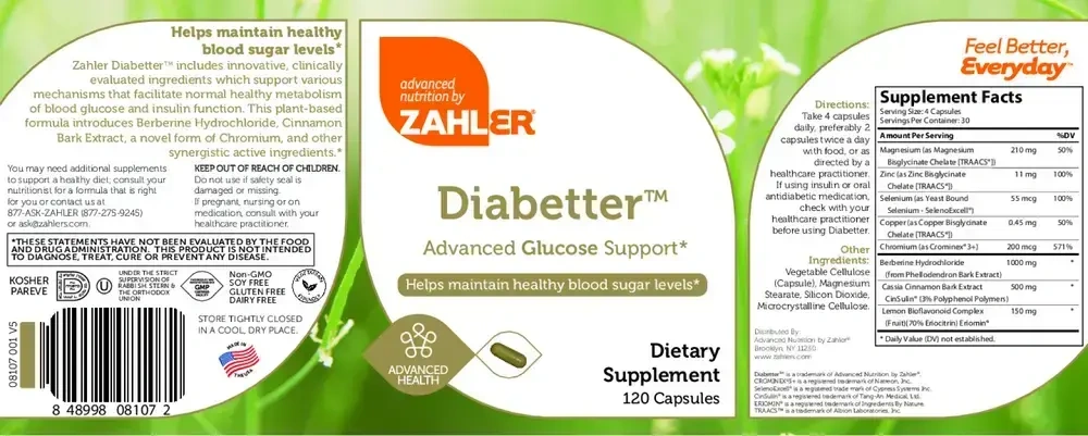 Product image for Diabetter.