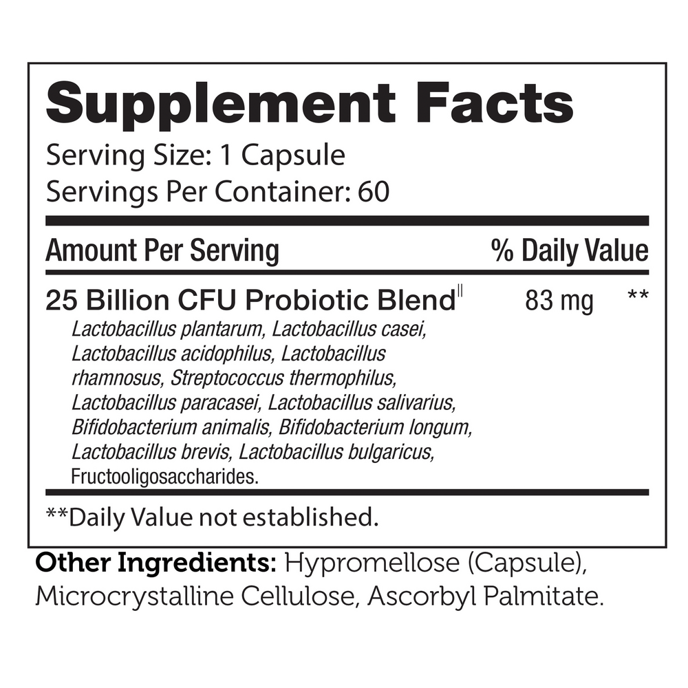 Product image for BioDophilus 25B.