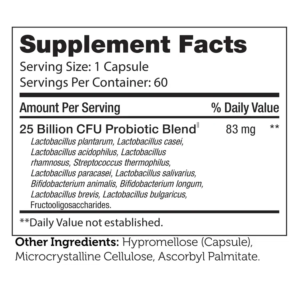 Product image for BioDophilus 25B.