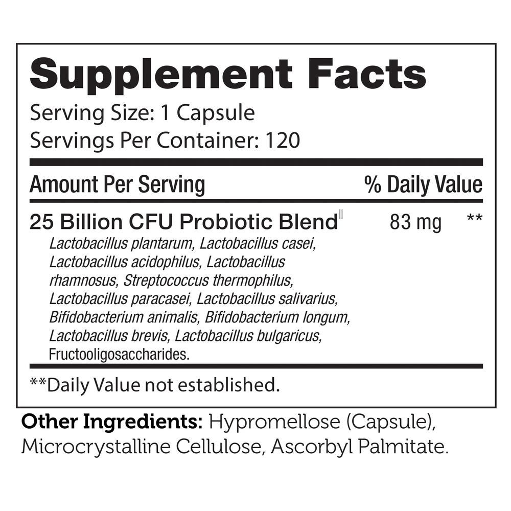 Product image for BioDophilus 25B.