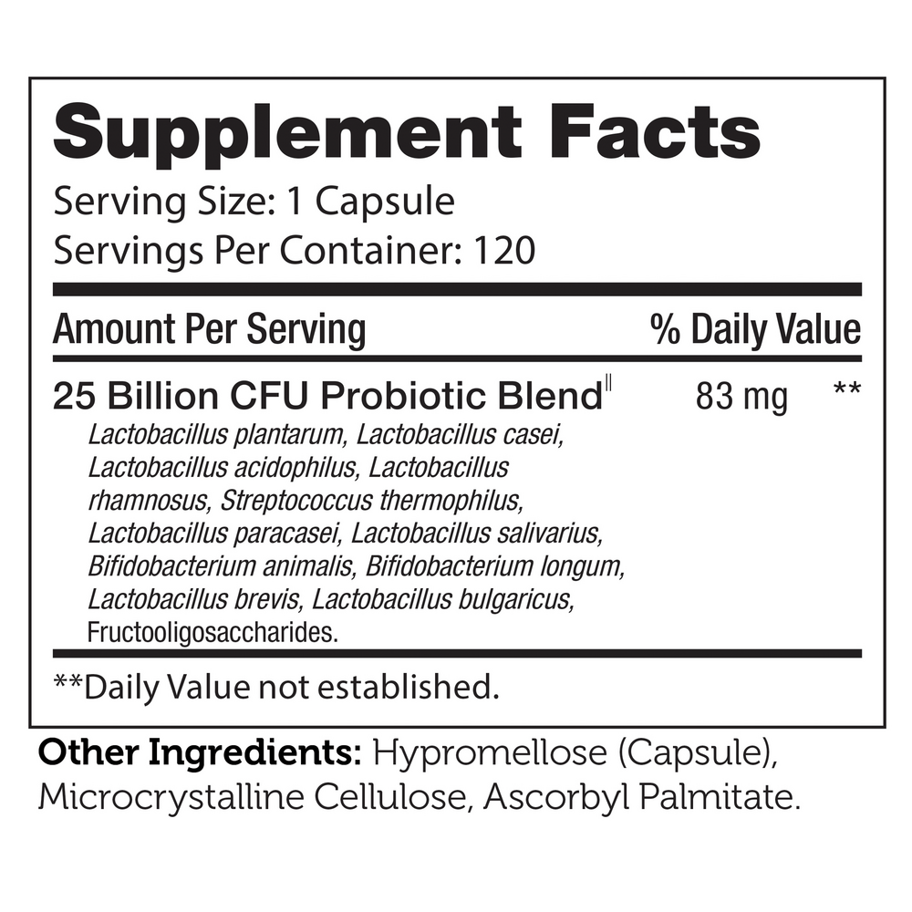 Product image for BioDophilus 25B.