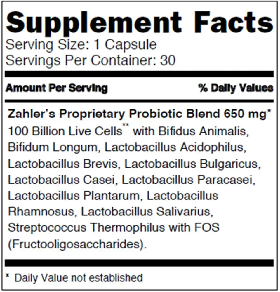 Product image for BioDophilus 100B.