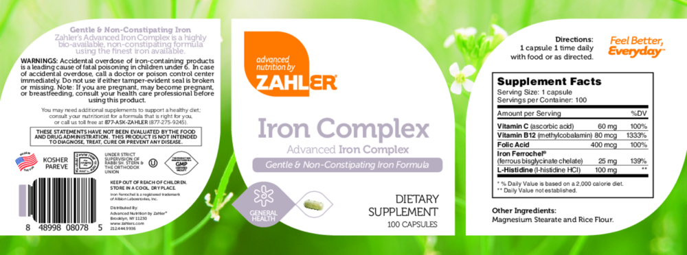 Product image for Iron Complex.