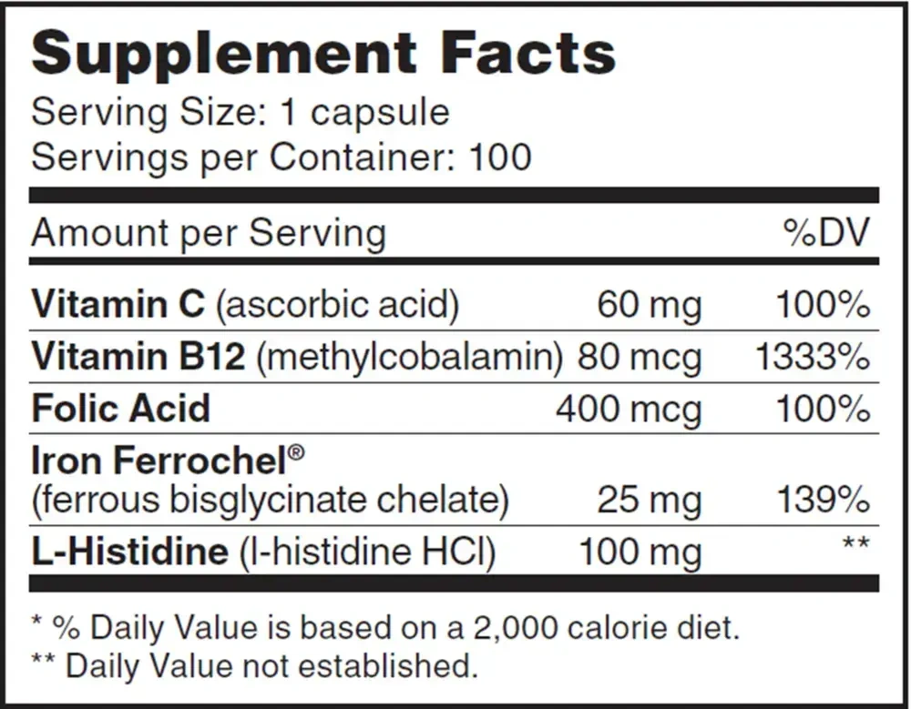 Product image for Iron Complex.