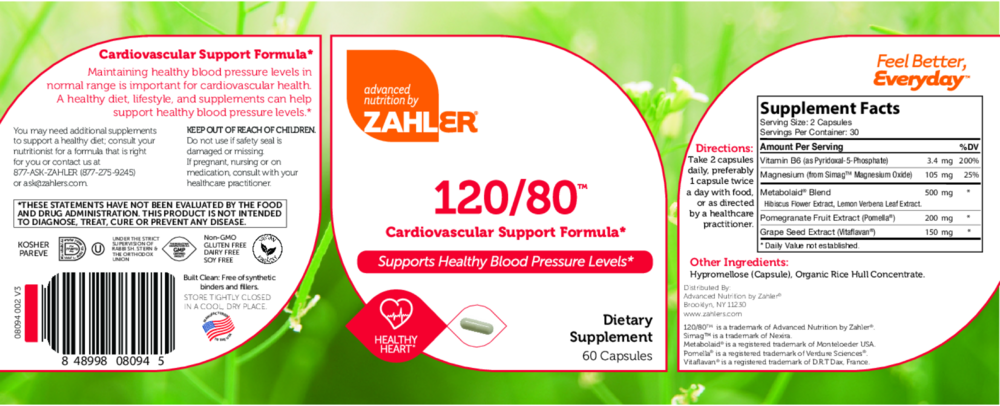 Product image for 120/80 Blood Pressure.