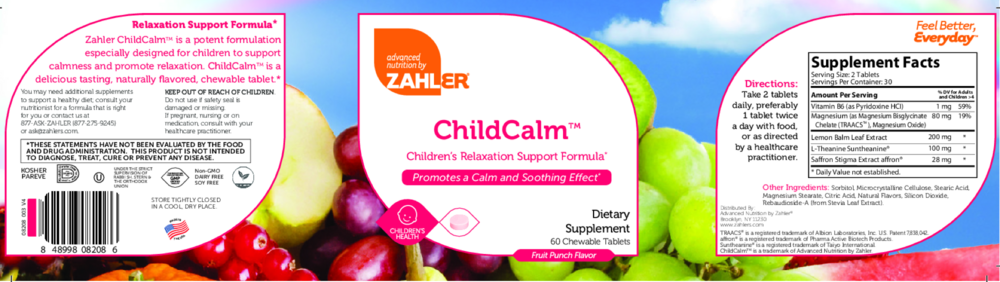 Product image for Child Calm, Children's Relaxation Support Formula.