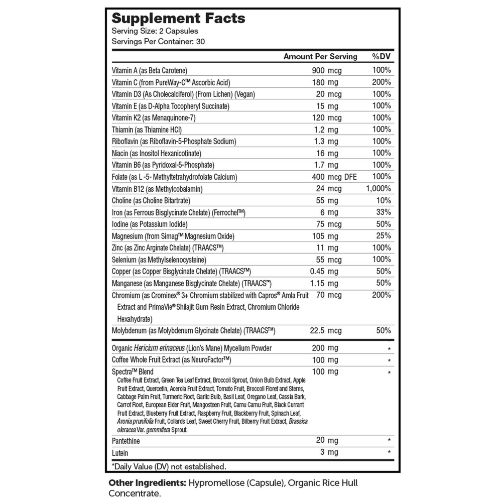 Product image for Multivitamin Brainfood.