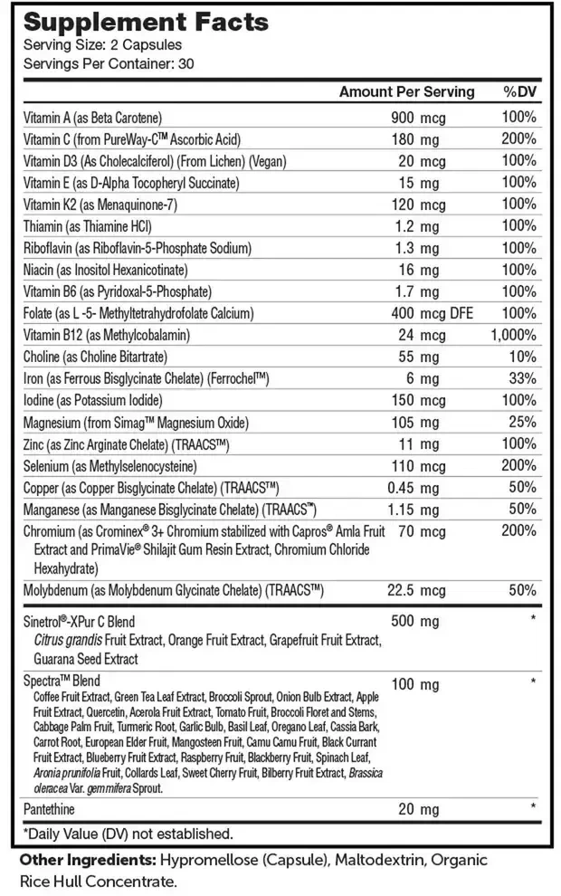 Product image for Multivitamin Metabolism.