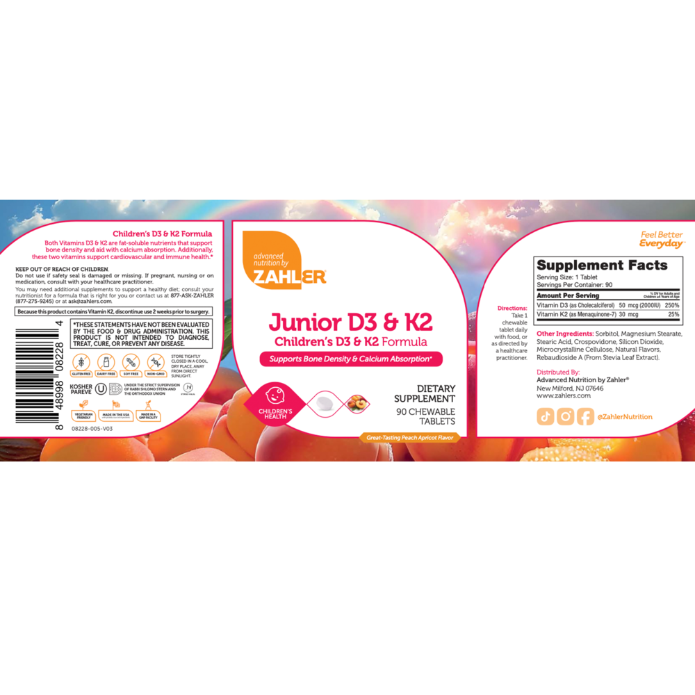 Product image for Junior D3 &amp; K2.