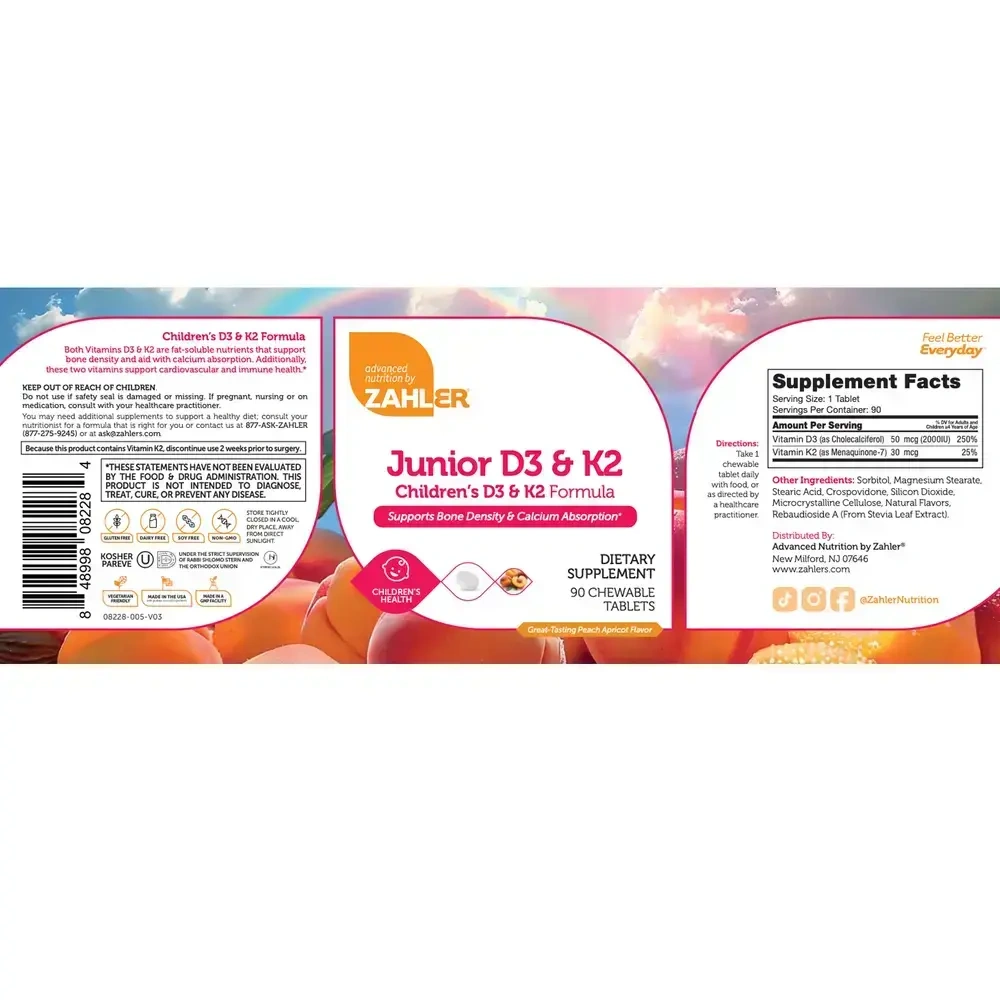 Product image for Junior D3 &amp; K2.