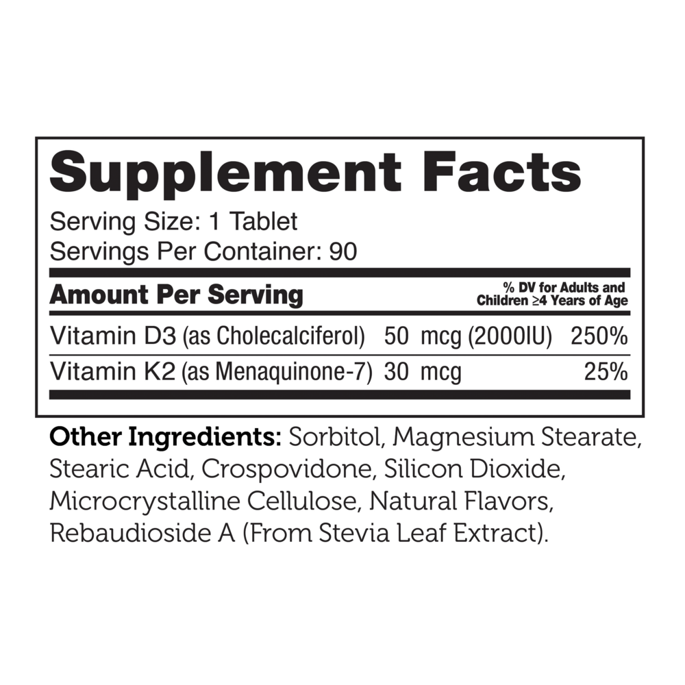 Product image for Junior D3 &amp; K2.