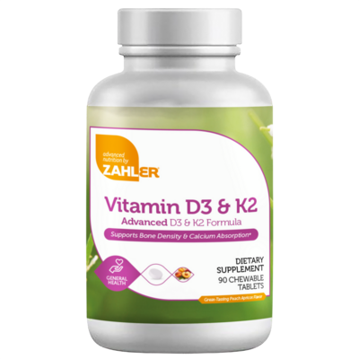 Vitamin D3 & K2 90 Chewables