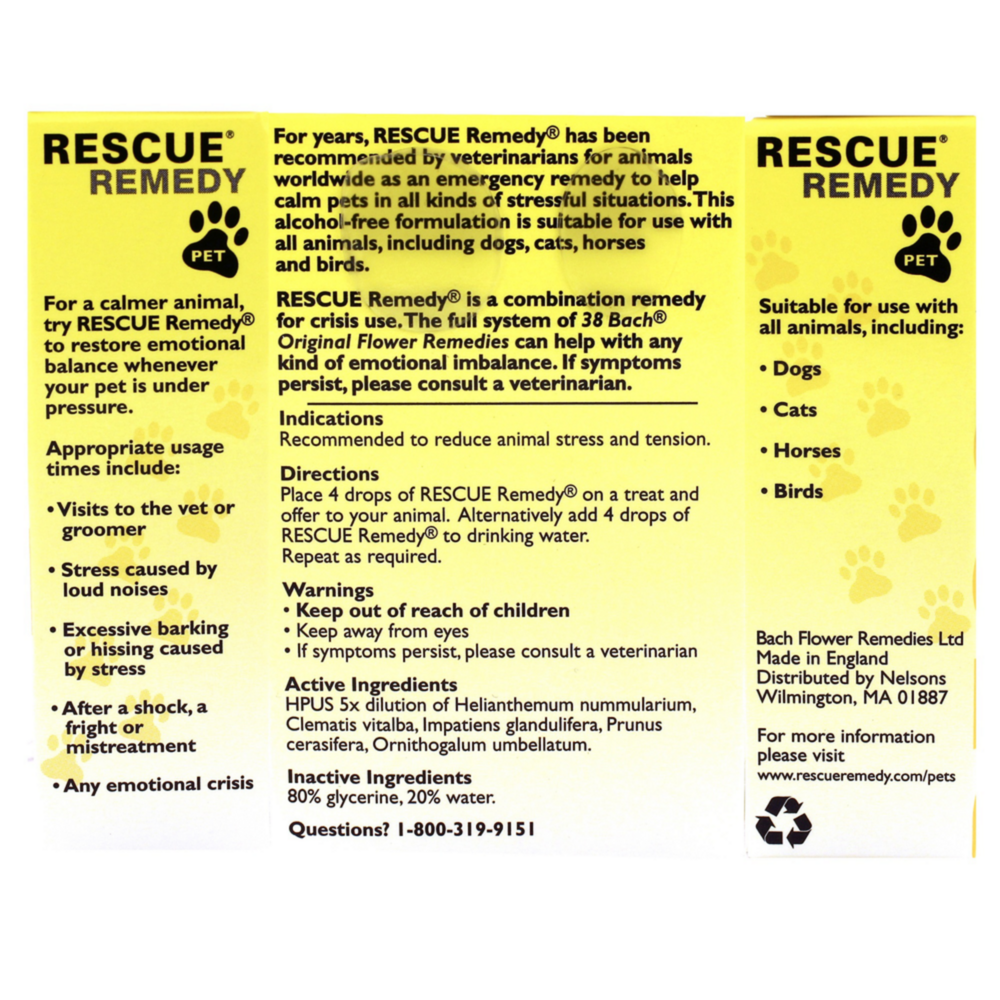 Product image for Rescue Remedy Pet.