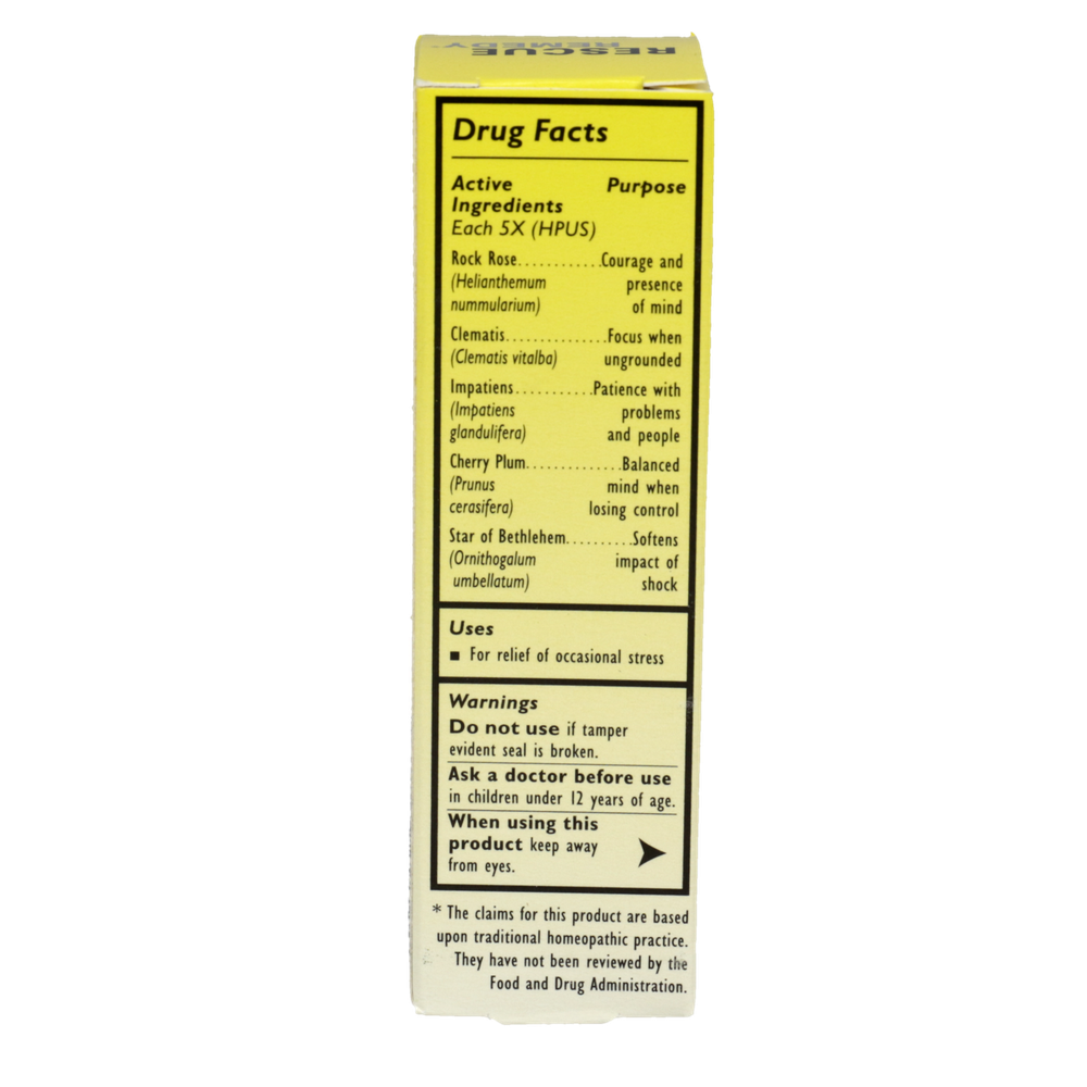 Product image for Rescue Remedy.