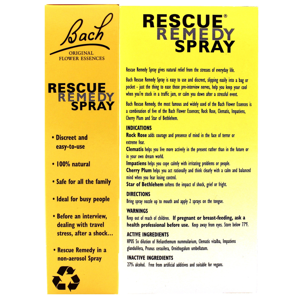 Product image for Rescue Remedy Spray.