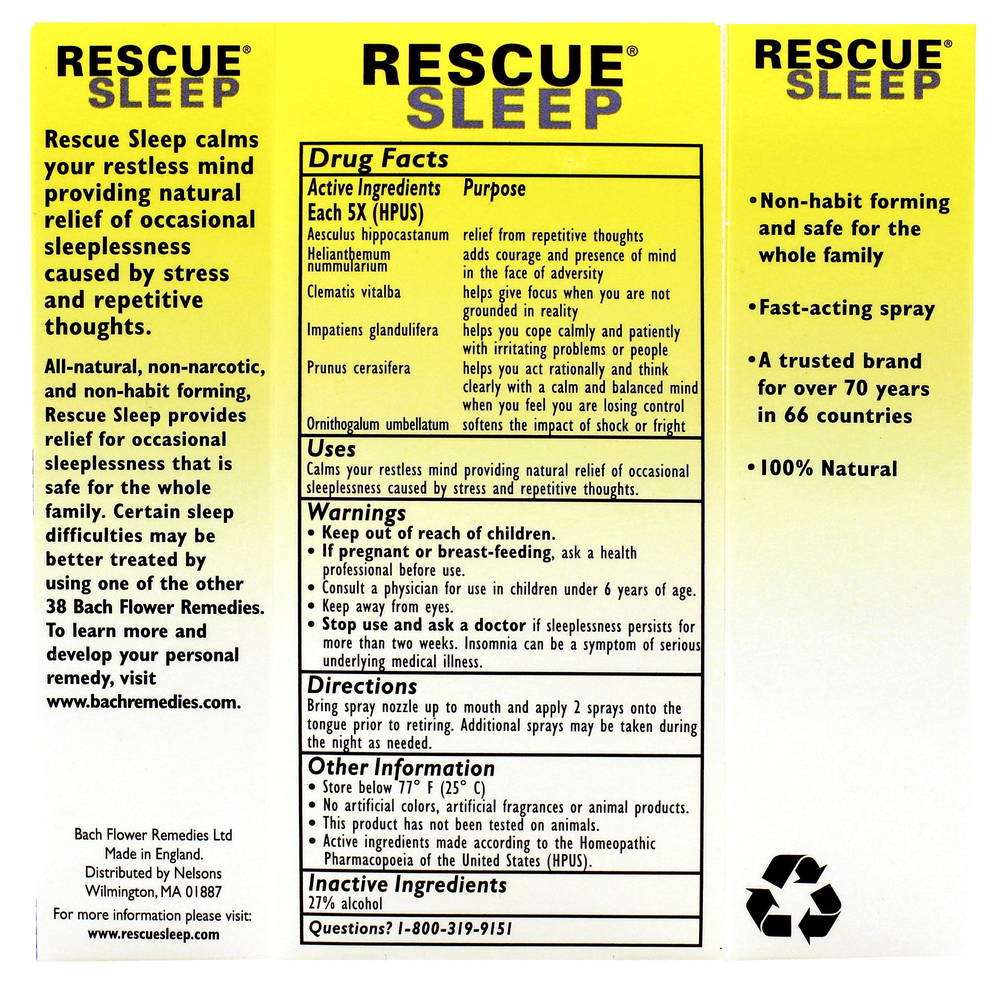 Product image for Rescue Sleep.