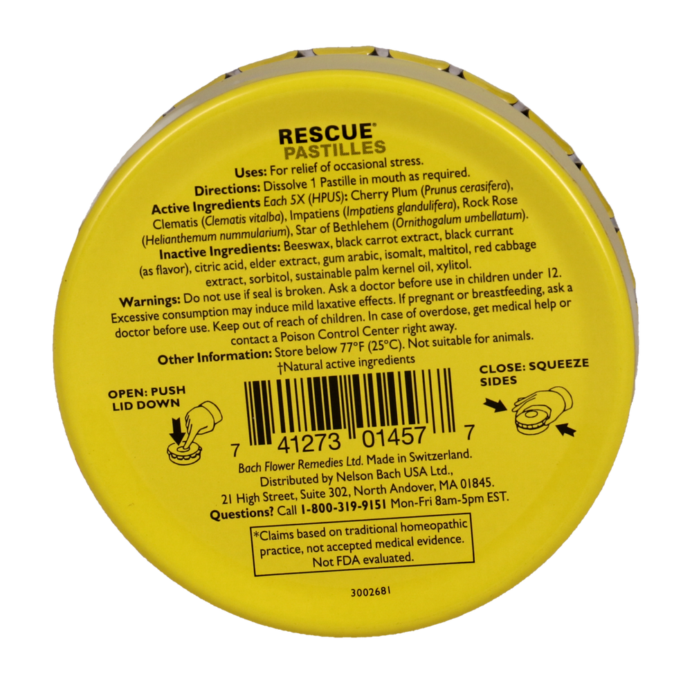 Product image for Rescue pastilles Black Currant.