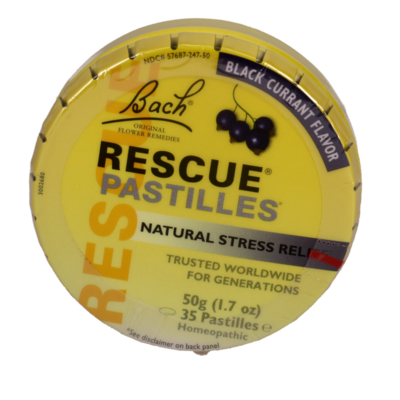 Rescue pastilles Black Currant 35 Lozenges