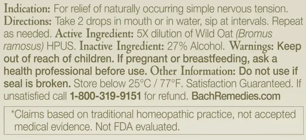 Product image for Wild Oat.