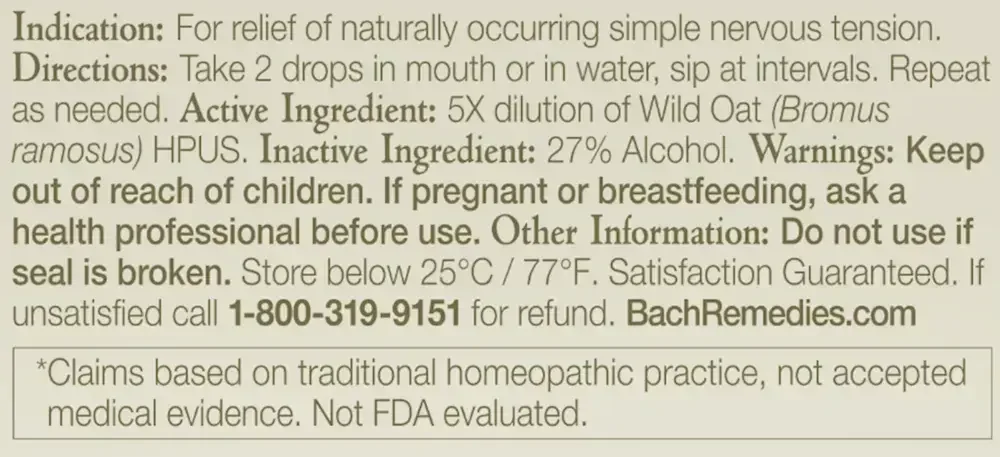 Product image for Wild Oat.